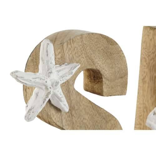 Ukrasna figura Home ESPRIT Sea Bijela Prirodno Mediteran 47 x 8 x 24,5 cm Cijena