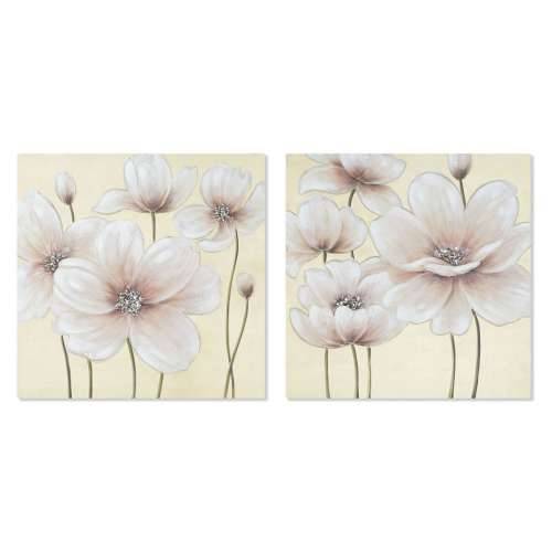 Slika Home ESPRIT Shabby Chic 80 x 3 x 80 cm (2 kom.) Cijena