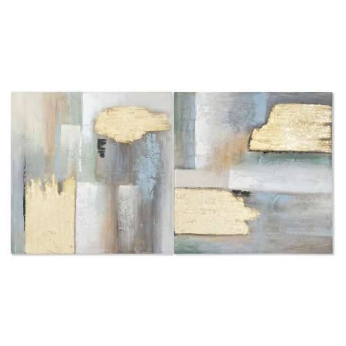 Slika Home ESPRIT Apstraktno moderan 80 x 3 x 80 cm (2 kom.) Cijena