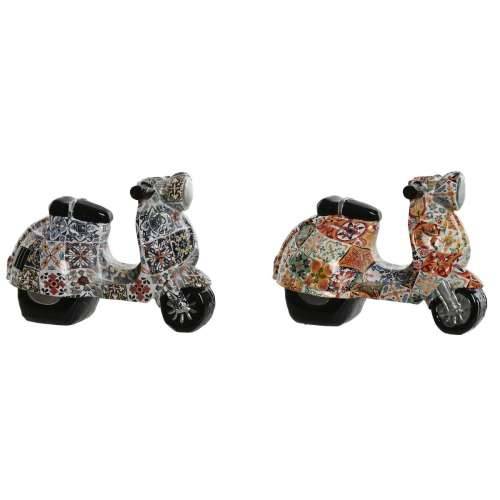 Ukrasna figura Home ESPRIT Pisana Mediteran scooter 14 x 8 x 11 cm (2 kom.) Cijena