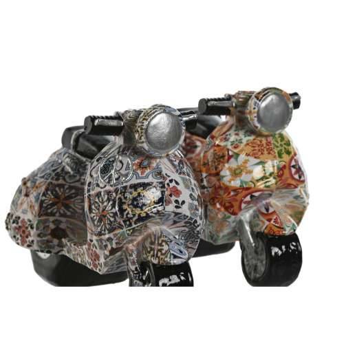 Ukrasna figura Home ESPRIT Pisana Mediteran scooter 14 x 8 x 11 cm (2 kom.) Cijena