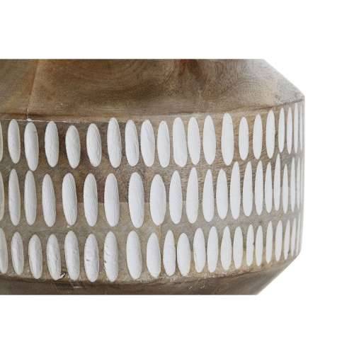 Vrč Home ESPRIT Bijela Smeđa Drvo Manga Kolonijalni 18 x 18 x 19 cm Cijena