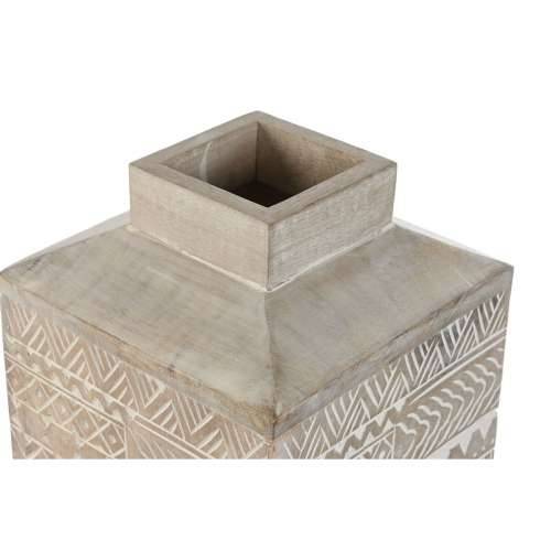 Vrč Home ESPRIT Bijela Prirodno Drvo Manga Kolonijalni 18 x 18 x 30,5 cm Cijena