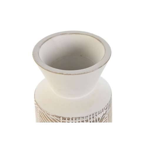 Vrč Home ESPRIT Bijela Prirodno Drvo Manga Kolonijalni 15 x 15 x 22,5 cm Cijena