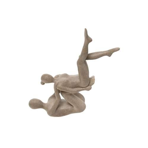 Ukrasna figura Home ESPRIT Bež Yoga 20 x 10 x 50 cm Cijena