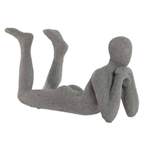 Ukrasna figura Home ESPRIT Siva 39 x 13,5 x 20,8 cm Cijena