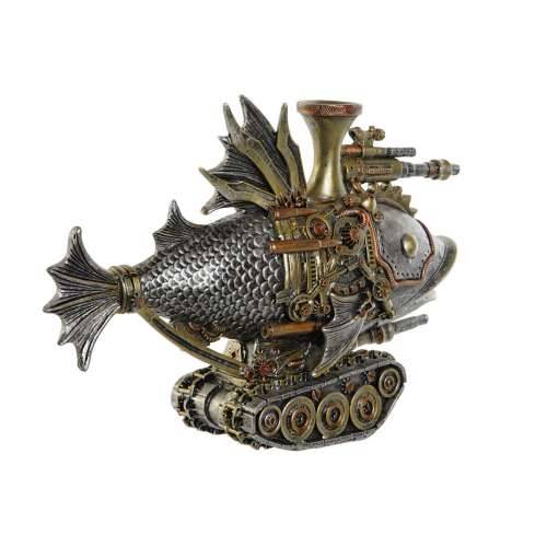 Ukrasna figura Home ESPRIT Siva Pisana Riba 31,5 x 9 x 22 cm Cijena