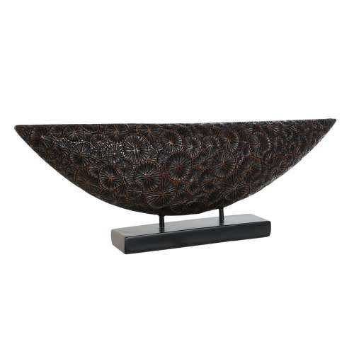Ukrasna figura Home ESPRIT Smeđa Crna Kolonijalni 66 x 8 x 23 cm Cijena
