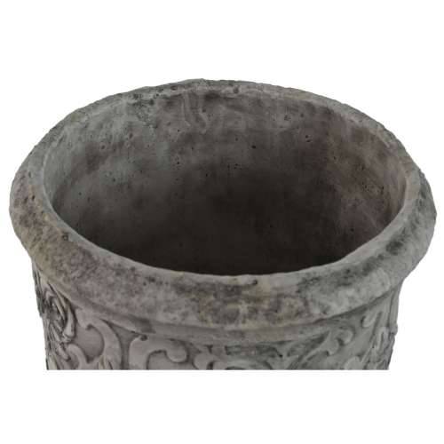 Tegla za biljke Home ESPRIT Bijela Siva Cement 22 x 22 x 29 cm Cijena