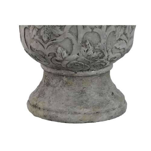 Tegla za biljke Home ESPRIT Bijela Siva Cement 22 x 22 x 29 cm Cijena