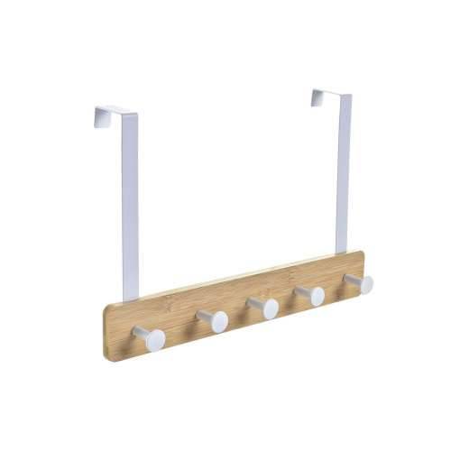 Vješalica za Kapute za Vrata Home ESPRIT Bijela Metal Bambus 38,5 x 4,8 x 25,5 cm Cijena