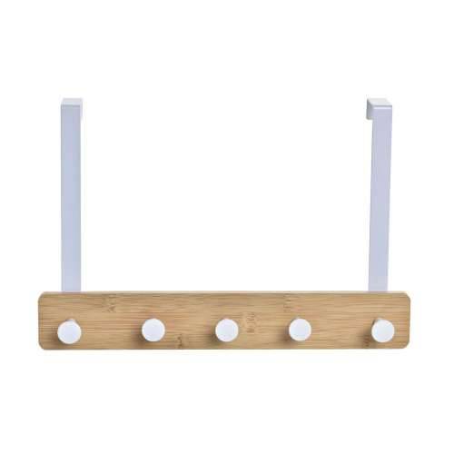 Vješalica za Kapute za Vrata Home ESPRIT Bijela Metal Bambus 38,5 x 4,8 x 25,5 cm Cijena