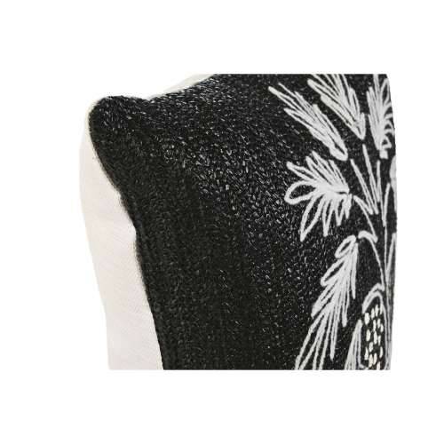 Jastuk Home ESPRIT Bijela Crna Dlan 42 x 15 x 42 cm Cijena