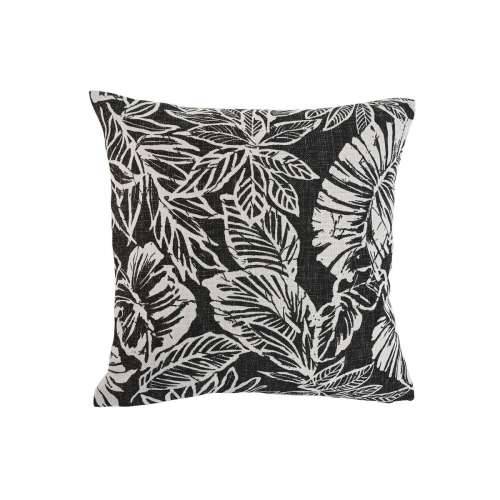 Jastuk Home ESPRIT Bijela Crna tiskan 45 x 15 x 45 cm Cijena