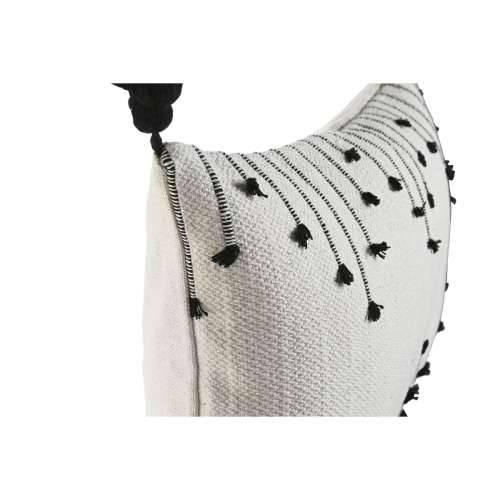 Jastuk Home ESPRIT Bijela Crna rombi 50 x 15 x 30 cm Cijena
