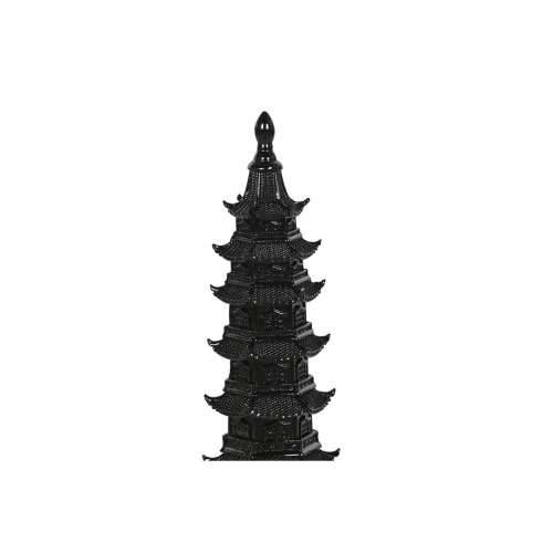 Ukrasna figura Home ESPRIT Crna Orijentalno 9 x 9 x 41 cm Cijena