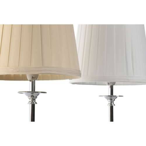 Stolna svjetiljka Home ESPRIT Bijela Bež Metal 25 W 220 V 20 x 20 x 43 cm (2 kom.) Cijena