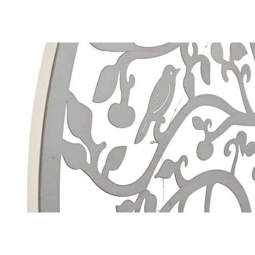 Zidni Ukras Home ESPRIT Bijela drvo Shabby Chic 99 x 2 x 99 cm Cijena