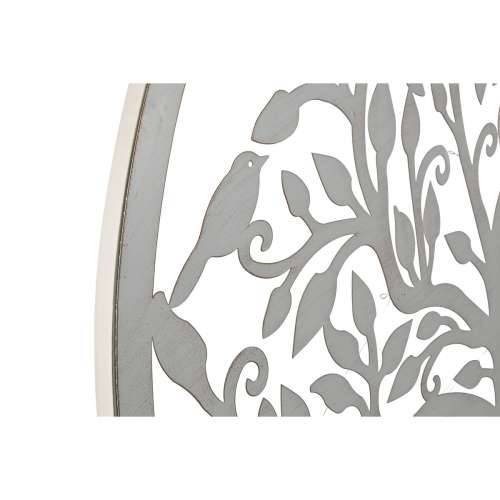 Zidni Ukras Home ESPRIT Bijela drvo Cottage 99 x 2 x 99 cm Cijena
