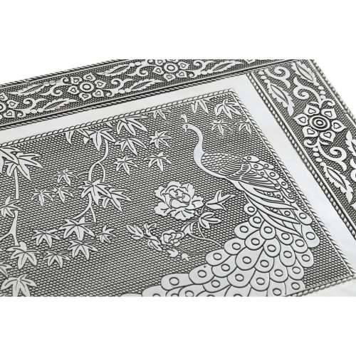 Kutija za nakit Home ESPRIT Zelena Srebrna Drvo Aluminij 27,5 x 20 x 5,4 cm Cijena
