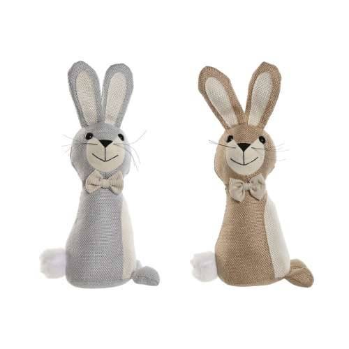 Pričvršćivač za vrata Home ESPRIT pješčani 20 x 10 x 35 cm Zec (2 kom.) Cijena