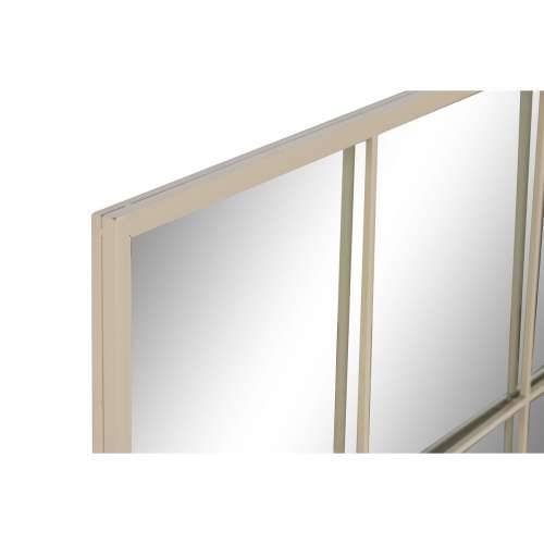 Zidno ogledalo Home ESPRIT Bež Prozor Scandi 90 x 2 x 90 cm Cijena