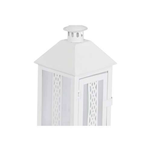 Laternas stends Home ESPRIT Bijela Kristal Željezo Shabby Chic 20 x 20 x 55 cm (3 Dijelovi) Cijena