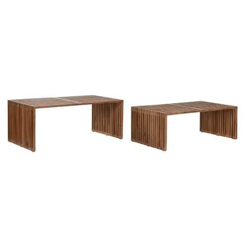 Set od dvije stolice Home ESPRIT Prirodno tikovina 116 x 60 x 46 cm Cijena