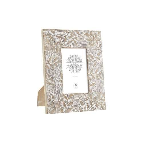 Okvir za sliku DKD Home Decor Bijela Prirodno Kristal Drvo Manga Indijac 20 x 1,3 x 25 cm Cijena