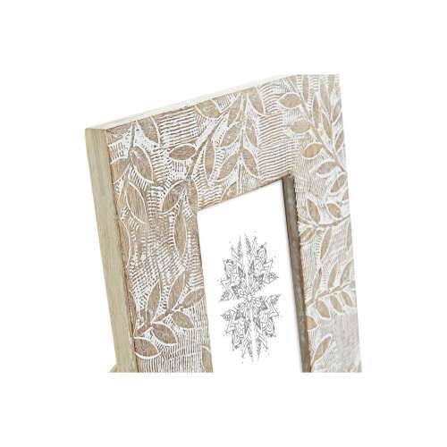 Okvir za sliku DKD Home Decor Bijela Prirodno Kristal Drvo Manga Indijac 20 x 1,3 x 25 cm Cijena