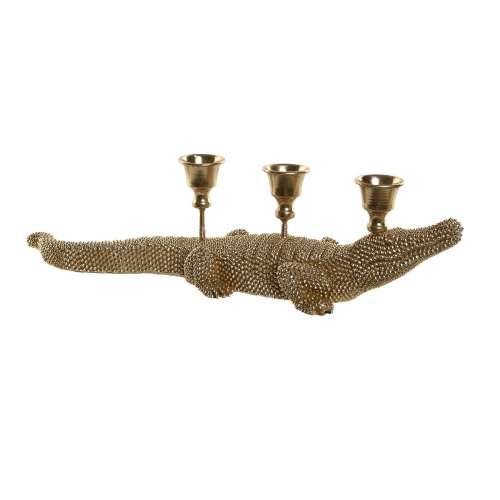 Ukrasna figura Home ESPRIT zlatan Svijećnjak 42,5 x 12,5 x 11,5 cm Cijena
