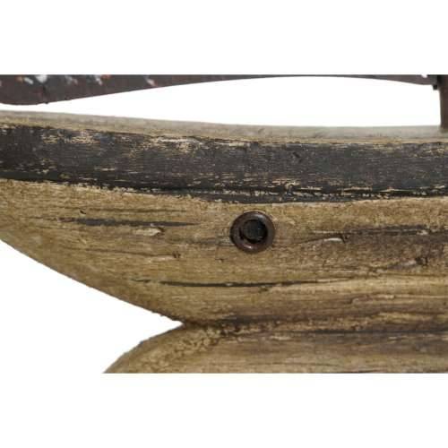 Ukrasna figura Home ESPRIT Bijela Prirodno Alat za izradu svijeća Premaz u shabby stilu 26 x 6 x 34 cm Cijena