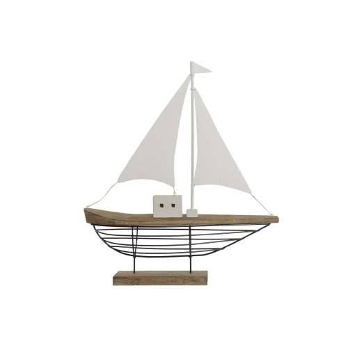 Ukrasna figura Home ESPRIT Bijela Prirodno Alat za izradu svijeća Mornar Premaz u shabby stilu 54 x 15 x 61,5 cm Cijena