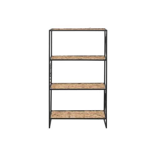 Polica Home ESPRIT Crna Metal Vlakna 50 x 25 x 88 cm Cijena