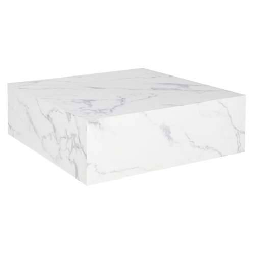 Stolić za dnevni boravak Home ESPRIT Bijela Drvo MDF 90 x 90 x 35 cm Cijena
