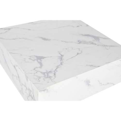 Stolić za dnevni boravak Home ESPRIT Bijela Drvo MDF 90 x 90 x 35 cm Cijena
