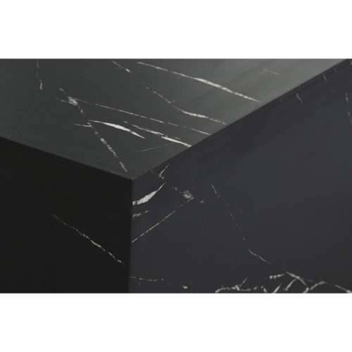 Stolić za dnevni boravak Home ESPRIT Crna Drvo MDF 90 x 90 x 35 cm Cijena