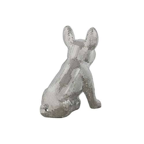 Ukrasna figura Home ESPRIT Srebrna Pas 28 x 17 x 33 cm Cijena