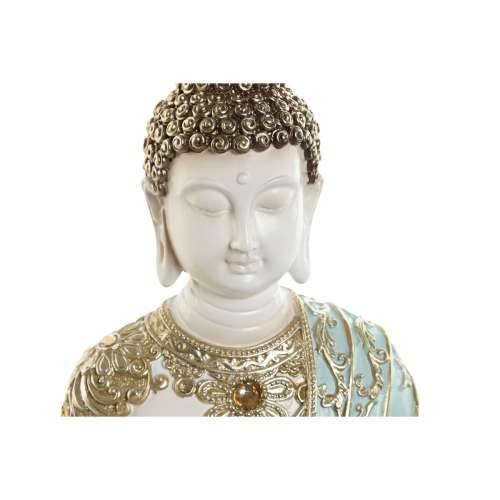 Ukrasna figura Home ESPRIT Turkizno zlatan Buda Orijentalno 12 x 12 x 22 cm Cijena