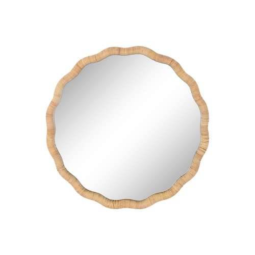Zidno ogledalo Home ESPRIT Prirodno Scandi 80 x 4,5 x 80 cm Cijena