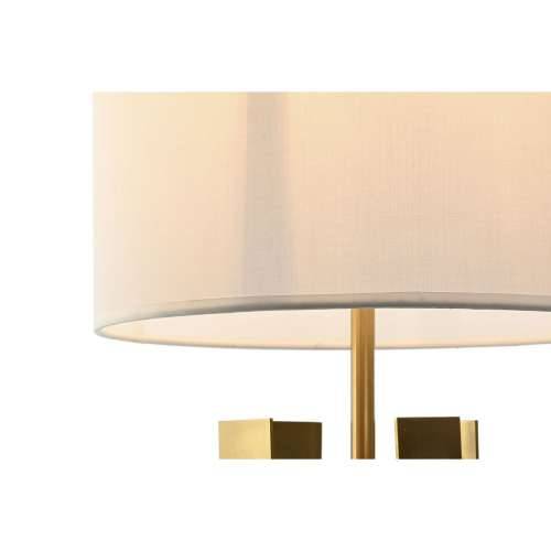 Stolna svjetiljka Home ESPRIT Bijela zlatan Željezo 50 W 220 V 35 x 35 x 78 cm Cijena