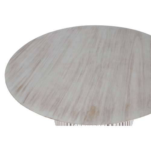 Blagavaonski stol Home ESPRIT Bijela drvo mindi 150 x 150 x 75 cm Cijena
