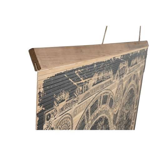 Zidni Ukras Home ESPRIT Crna Prirodno Karta Svijeta 149 x 2 x 105 cm Cijena