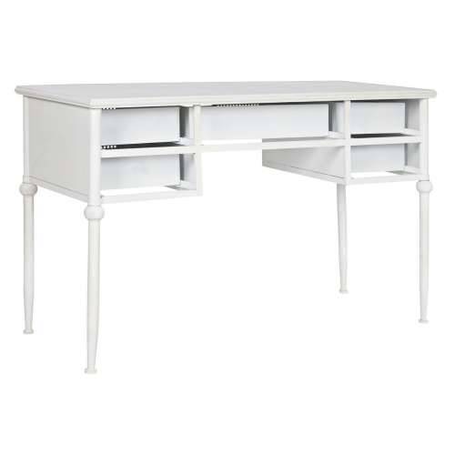Pisaći stol Home ESPRIT Bijela Metal 122 x 50 x 76 cm Cijena