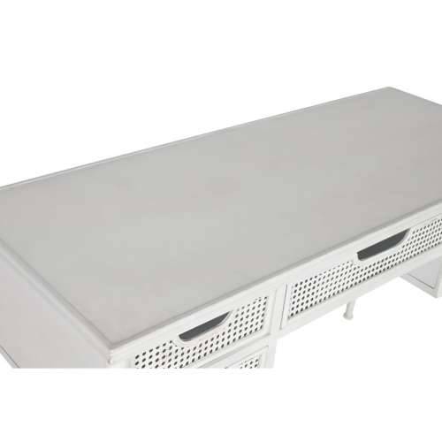 Pisaći stol Home ESPRIT Bijela Metal 122 x 50 x 76 cm Cijena