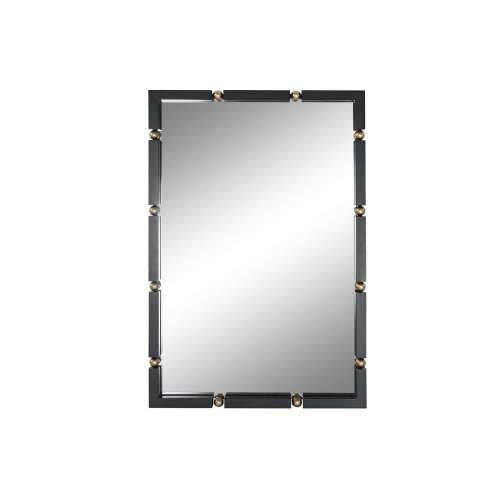 Zidno ogledalo Home ESPRIT Crna zlatan 64,5 x 5 x 96,5 cm Cijena