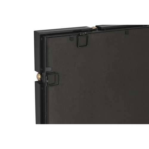Zidno ogledalo Home ESPRIT Crna zlatan 64,5 x 5 x 96,5 cm Cijena