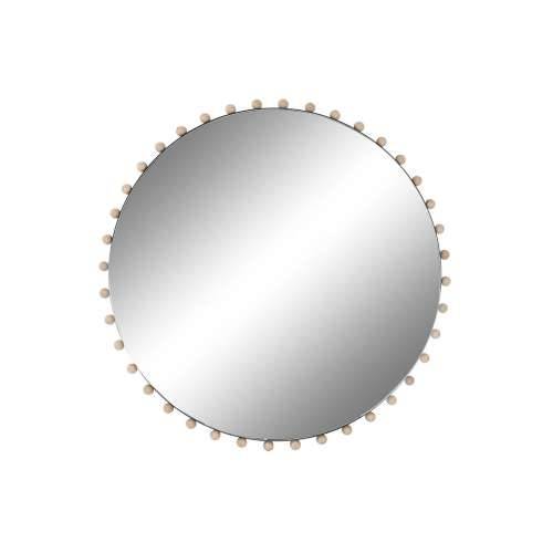 Zidno ogledalo Home ESPRIT Crna Prirodno moderan Kugle 113 x 4,5 x 113 cm Cijena