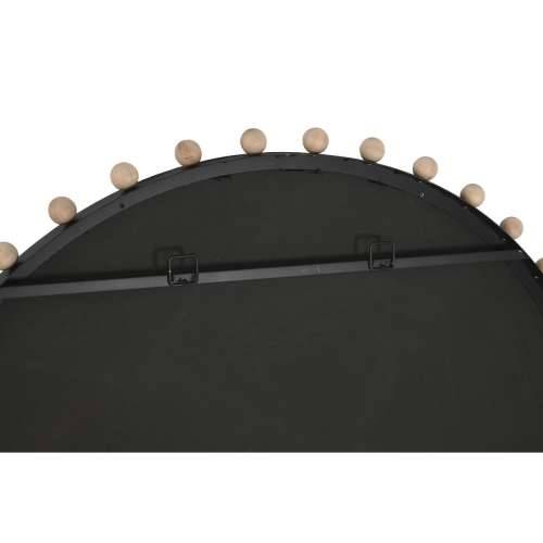 Zidno ogledalo Home ESPRIT Crna Prirodno moderan Kugle 113 x 4,5 x 113 cm Cijena