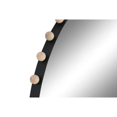 Zidno ogledalo Home ESPRIT Crna Prirodno moderan Kugle 113 x 4,5 x 113 cm Cijena
